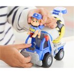 Spin Master 6066540 - Rubble & Crew - Véhicule de construction de bétonnière avec figurine mixte