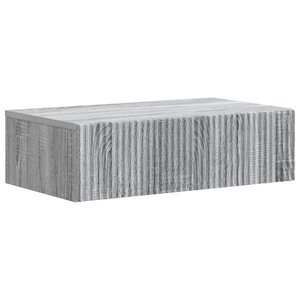 vidaXL Table d'appoint murale 59 x 34 5 x 17 cm Bois d'ingénierie