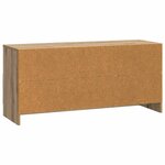 vidaXL Meuble TV 102 x 34 5 x 47 cm Chêne artisanal Bois d'ingénierie