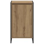 vidaXL Buffet Chêne artisan 43 x 36 x 75 5 cm Bois d'ingénierie