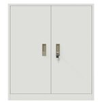 vidaXL Armoire de rangement Blanc 80 x 40 x 90 cm Acier