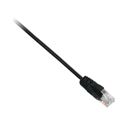 V7 câble réseau utp cat5e (rj45 m/m) noir 0 5 m 0.5m 1.6ft