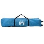 vidaXL Tente à abri Bleu 395 x 395 x 251 cm tissu