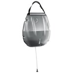 vidaXL Sac de douche de camping bleu 20 L PVC