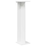 vidaXL Support de Plante 2 pièces Blanc 25 x 25 5 x 100 5 cm