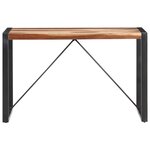 vidaXL Table à manger 120x60x75 cm Bois massif