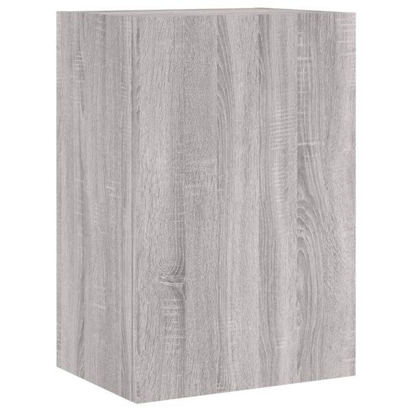 vidaXL Meuble TV mural sonoma gris 40 5x30x60 cm bois d'ingénierie