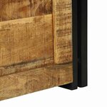 vidaXL Boîte de Rangement 40 x 40 x 40 cm bois de manguier massif