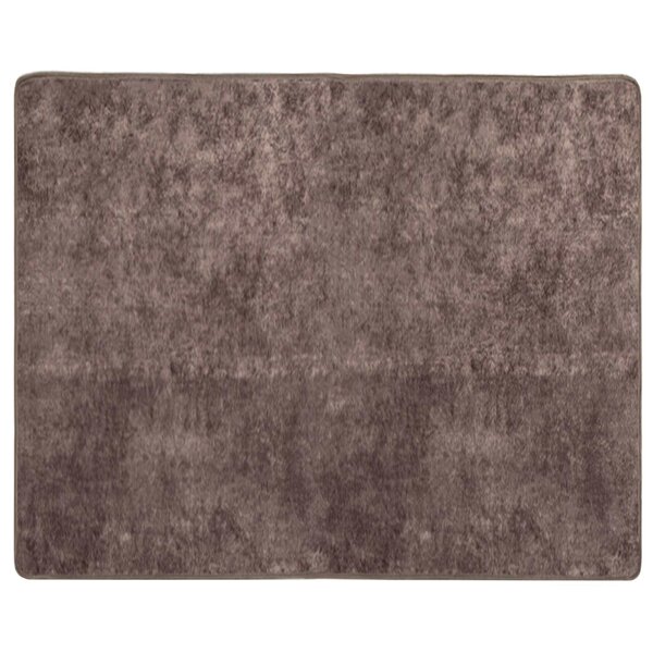 vidaXL Coureur de Tapis MARSA Gris 80 x 100 cm Polyester et PVC