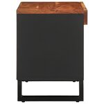 vidaXL Meuble TV 85x33x43 5 cm bois d'acacia massif