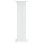 vidaXL Support de Plante 2 pc Blanc 30 5 x 30 x 100 5 cm