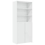 vidaXL Buffet haut blanc 80x42 5x249 cm bois d'ingénierie