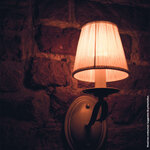 Ampoule led flamme / vintage au verre ambré  culot e14  3 8w cons. (30w eq.)  350 lumens  lumière blanc chaud