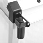 vidaXL Serre Aluminium 302x190x195 cm 11 19 m³
