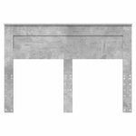 vidaXL Tête de lit Gris béton 160 cm Bois d'ingénierie