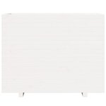 vidaXL Jardinière blanc 90x40x72 5 cm bois de pin massif