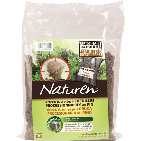 NATUREN Recharge pour Piege a Chenilles Processionnaires du pin