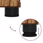 vidaXL Ensemble de mobilier de salle de bain 2 Pièces Bois ancien