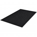 vidaXL Tapis d'entrée noir 90 x 150 cm PVC