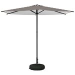 vidaXL Parasol de jardin 270 x 270 cm Polyester Rectangulaire