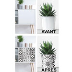 Rouleau sticker carreaux de ciment 45 x 150 cm