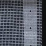 vidaXL Bâche Leno 260 g/m² 3 x 6 m Blanc