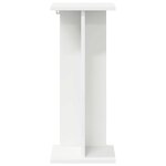 vidaXL Support de Plante 2 pièces Blanc 25 x 25 5 x 60 5 cm