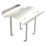 vidaXL Capot de cheminée Acier inoxydable 40 x 40 x 36 cm