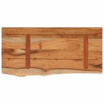 vidaXL Étagère murale rectangulaire massif acacia bordure assortie