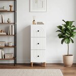 vidaXL Armoire à tiroirs 33 x 34 5 x 90 cm Bois d'ingénierie