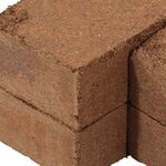 vidaXL Blocs de noix de coco 24 Pièces 650 g chacun 15 6 kg au total