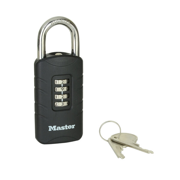 Cadenas à combinaison avec clé de secours pour un usage extérieur  120 x 48 x 20 mm