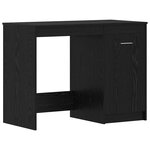 vidaXL Bureau 2 Pièces Chêne noir 140 x 50 x 76 cm Bois d'ingénierie