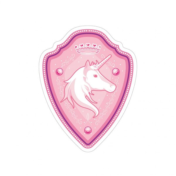 Bouclier mousse licorne