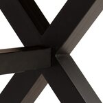 vidaXL Table à manger Bois d'acacia massif et manguier 180x90x76 cm