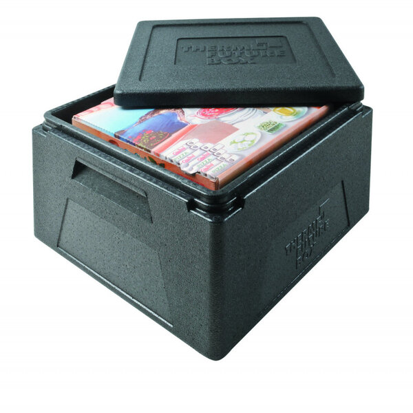 Conteneur isotherme pour pizza noir - 27 l - stalgast -  - polypropylène27 415x400x265mm
