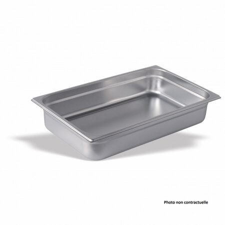 Bac gastro inox gn 1/1 - h 100 mm - pujadas -  - inox14.2