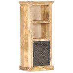 vidaXL Buffet avec porte 45x32x110 cm Bois de manguier solide