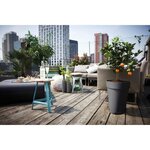 Soucoupe ronde Loft Urban Ø 30 cm - Gris anthracite
