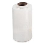 Film étirable en mini-bobine de 125 mm raja noir + dérouleur plastique avec frein (lot de 12)