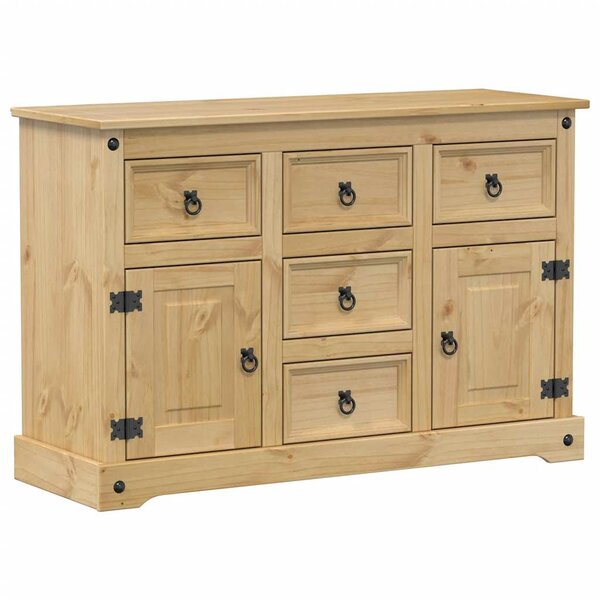 vidaXL Buffet Corona 112x40x75 cm bois massif de pin