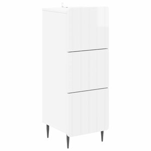 vidaXL Armoire à tiroirs 33 x 34 5 x 92 cm Bois d'ingénierie