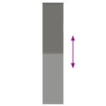 vidaXL Store enrouleur occultant largeur du tissu 55 7 cm polyester