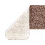 vidaXL Tapis Antidérapants pour Escaliers 15 Pièces Marron 60 x 25 cm PP