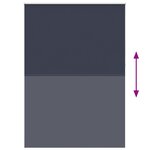 Store enrouleur occultant 160 x 230 cm bleu