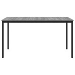 vidaXL Table de salle à manger / Table de repas Bois d'ingénierie