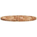 vidaXL Dessus de table rond Ø90x4 cm bois massif d'acacia
