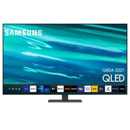 Samsung series 6 q80a 165 1 cm (65") 4k ultra hd smart tv wifi argent