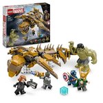 Set LEGO Marvel 76290 : Les Avengers contre le Léviathan - Combat Épique avec Hulk et Minifigurines