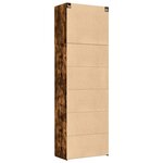 vidaXL Buffet haut chêne fumé 80x42 5x249 cm bois d'ingénierie